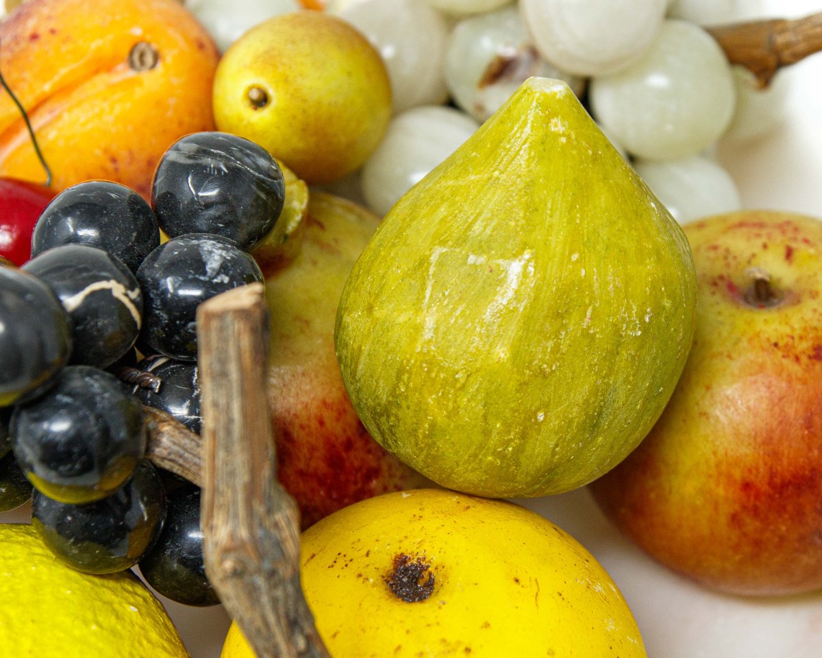 XVIII secolo, Alzata con frutta-photo-3