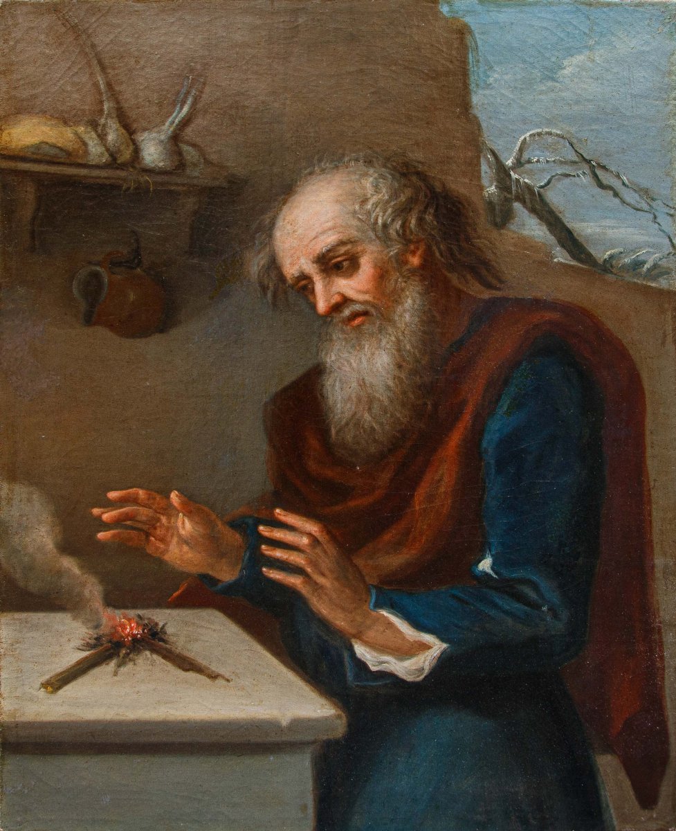 Scuola lombarda del XVIII secolo, Allegoria dell'Inverno