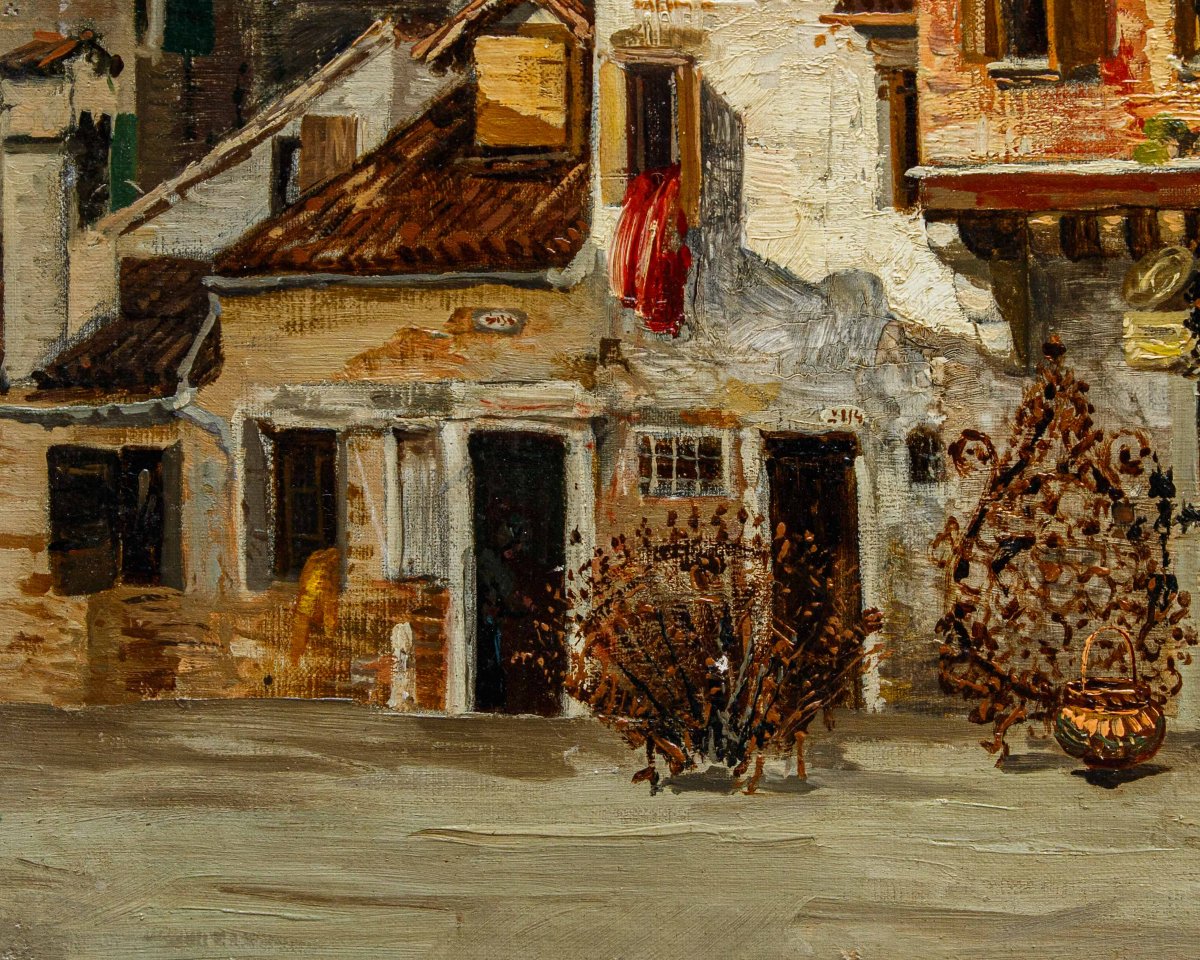 Victor Freudemann (Berlino, 1857 – Venezia, 1922 ca.), Scorcio di Venezia-photo-1