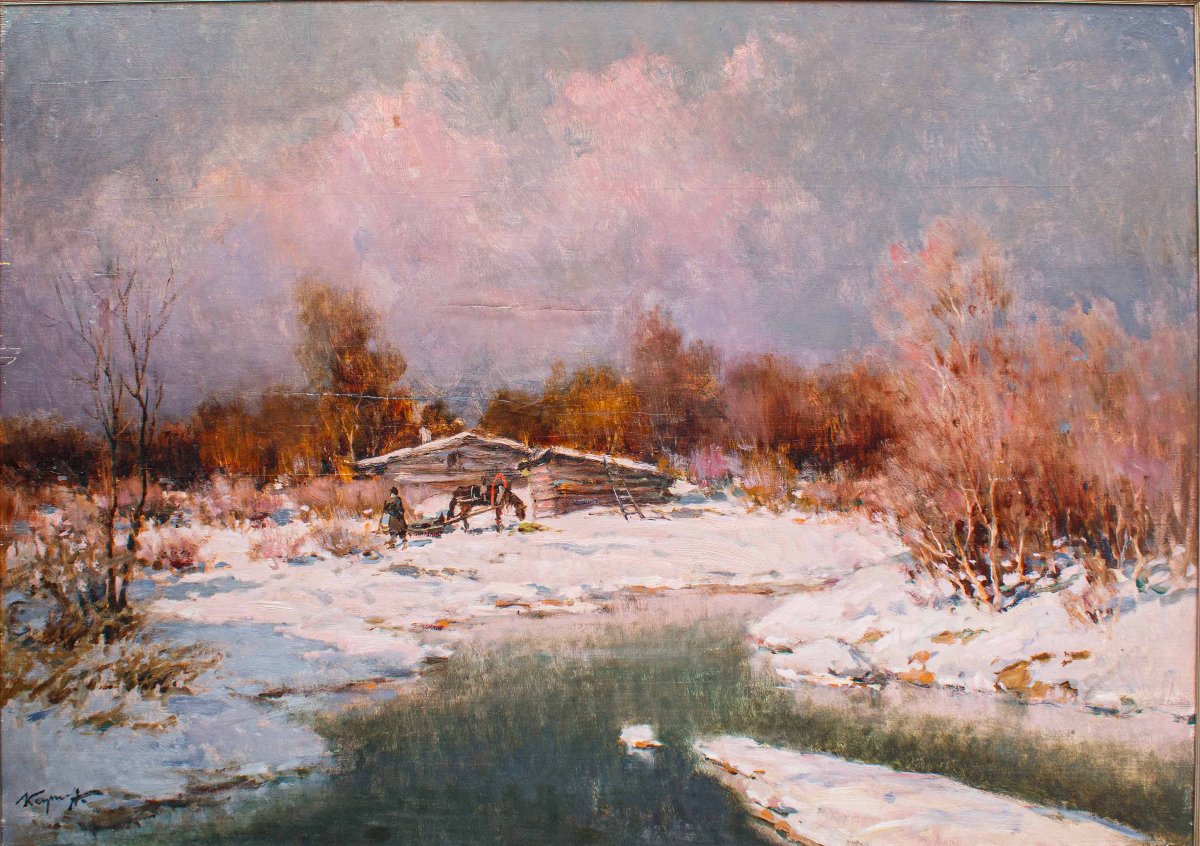 Ivan Karpoff (Novočerkassk, 1898 – Milano, 1970), Tramonto in Dacia