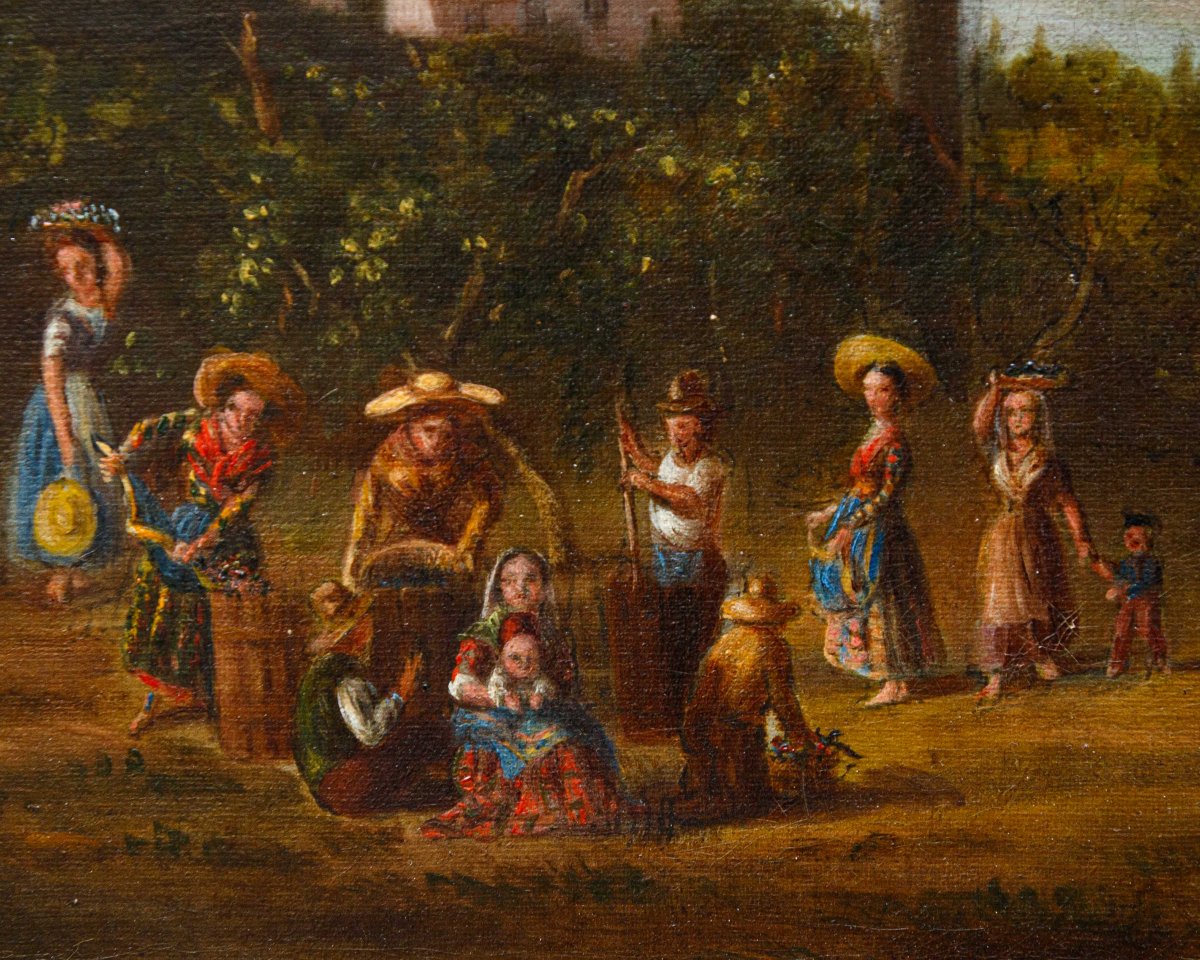 Gabriele Carelli (Napoli, 1820 – Mentone, 1900), Veduta di Firenze-photo-2
