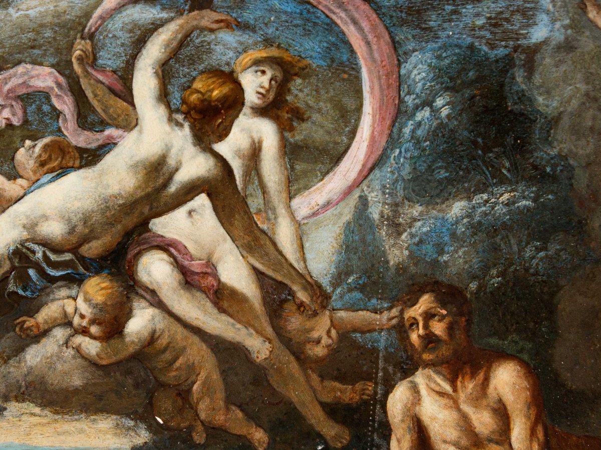 Cornelis Shut (Anversa, 1597 – Anversa, 1655), attr., Venere si presenta alla fucina di Vulcano-photo-1