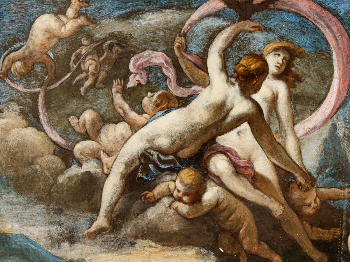 Cornelis Shut (Anversa, 1597 – Anversa, 1655), attr., Venere si presenta alla fucina di Vulcano-photo-4