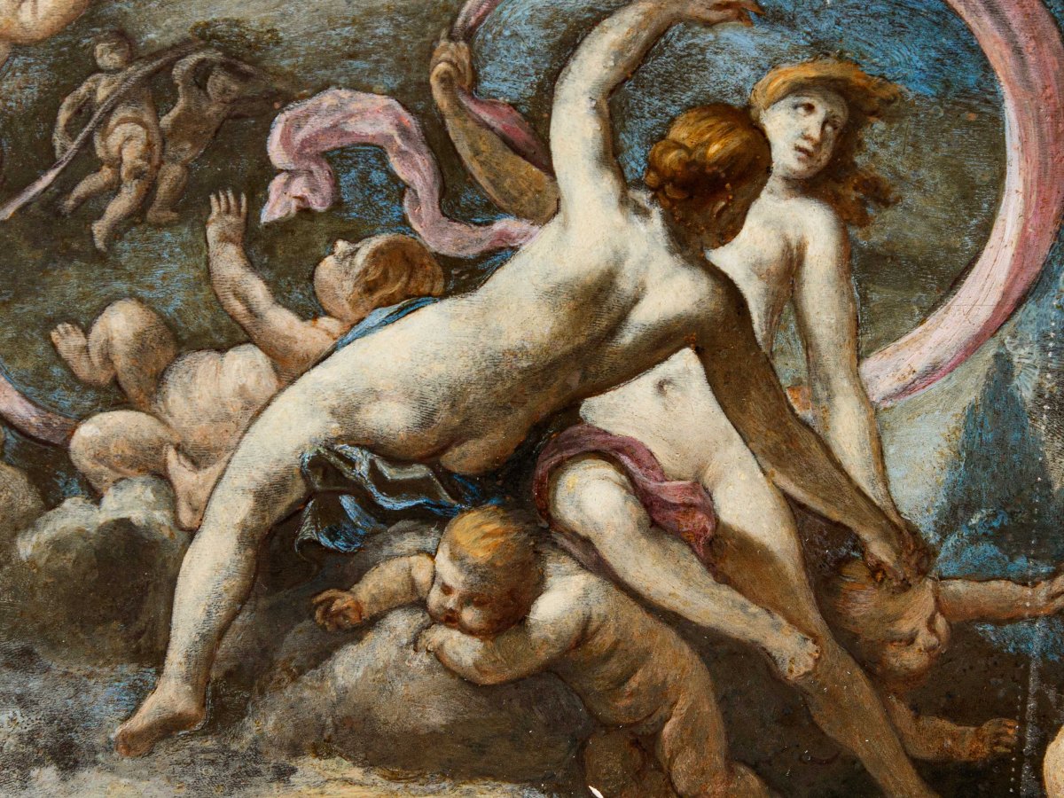 Cornelis Shut (Anversa, 1597 – Anversa, 1655), attr., Venere si presenta alla fucina di Vulcano-photo-6
