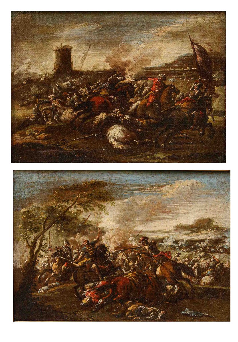 Francesco Graziani, detto Ciccio Napoletano, Due battaglie di cavalleria-photo-2