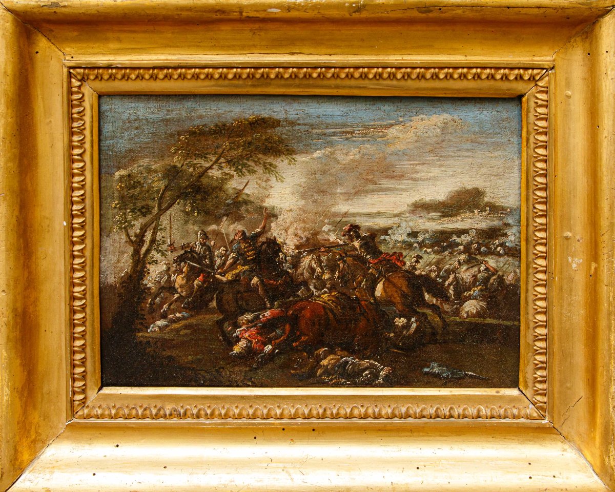 Francesco Graziani, detto Ciccio Napoletano, Due battaglie di cavalleria-photo-3