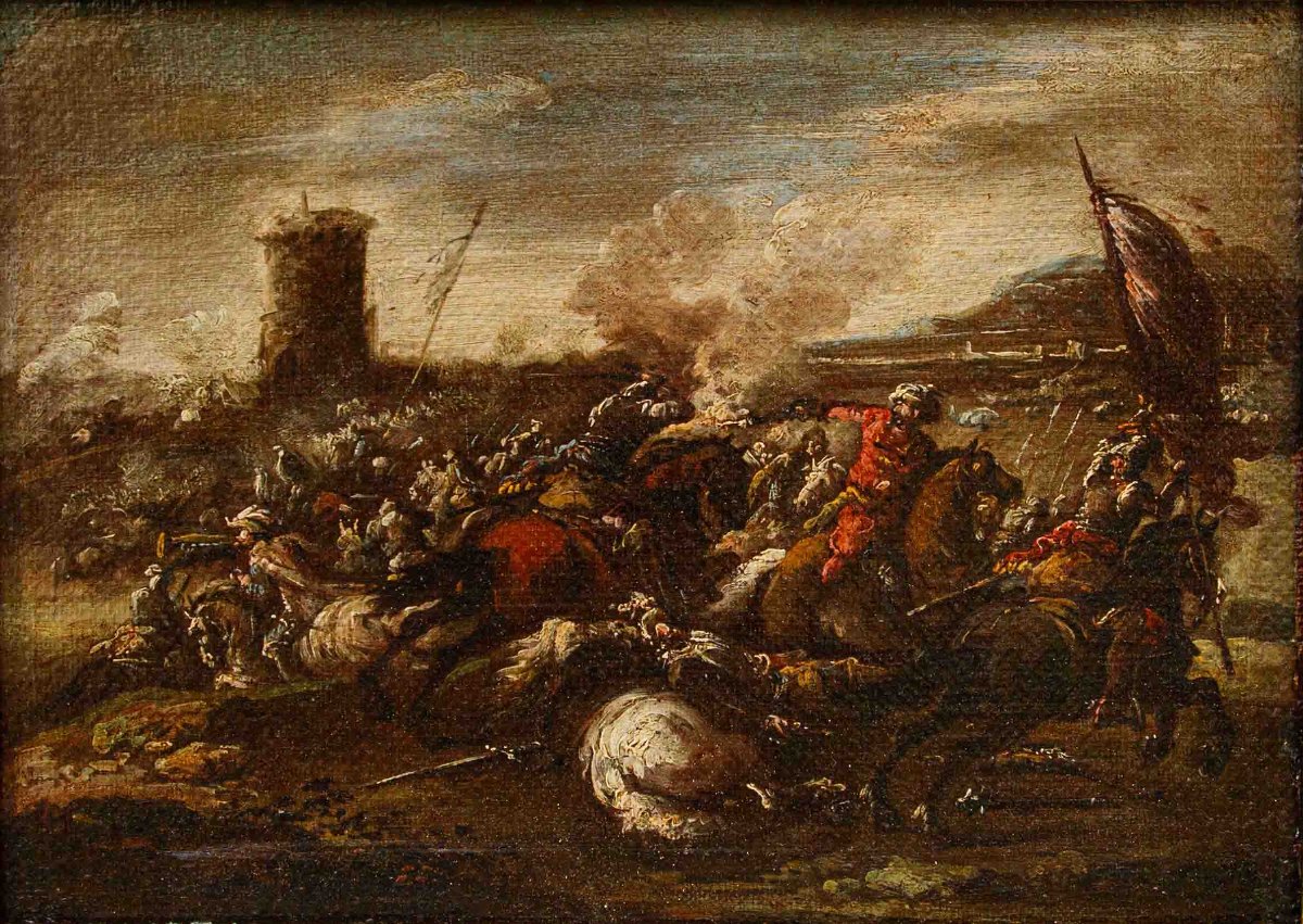 Francesco Graziani, detto Ciccio Napoletano, Due battaglie di cavalleria-photo-3