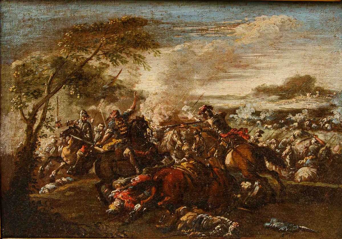 Francesco Graziani, detto Ciccio Napoletano, Due battaglie di cavalleria-photo-4