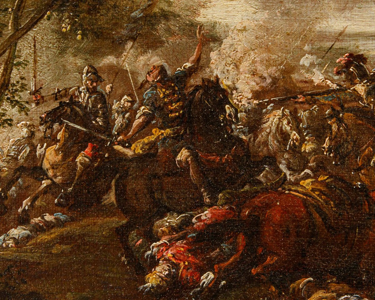 Francesco Graziani, detto Ciccio Napoletano, Due battaglie di cavalleria-photo-6