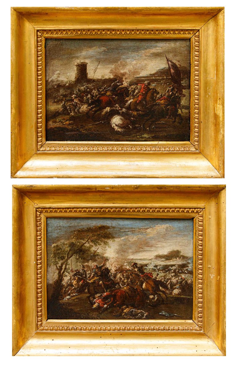 Francesco Graziani, detto Ciccio Napoletano, Due battaglie di cavalleria