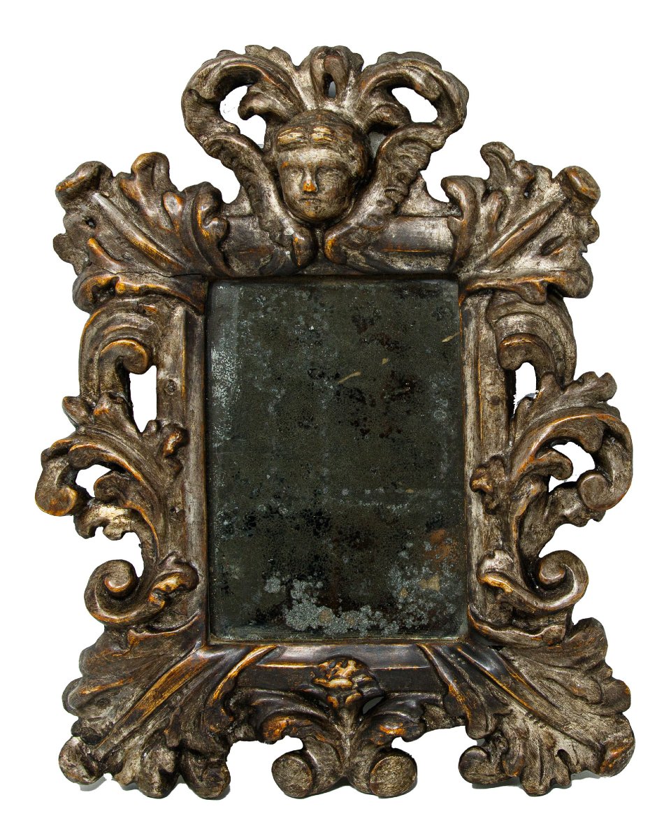 XVIII secolo, Specchierina con mascherone