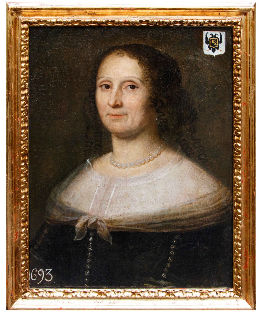 Seguace di Philippe de Champaigne (Bruxelles,1602 – Parigi,1674), Coppia di ritratti-photo-4