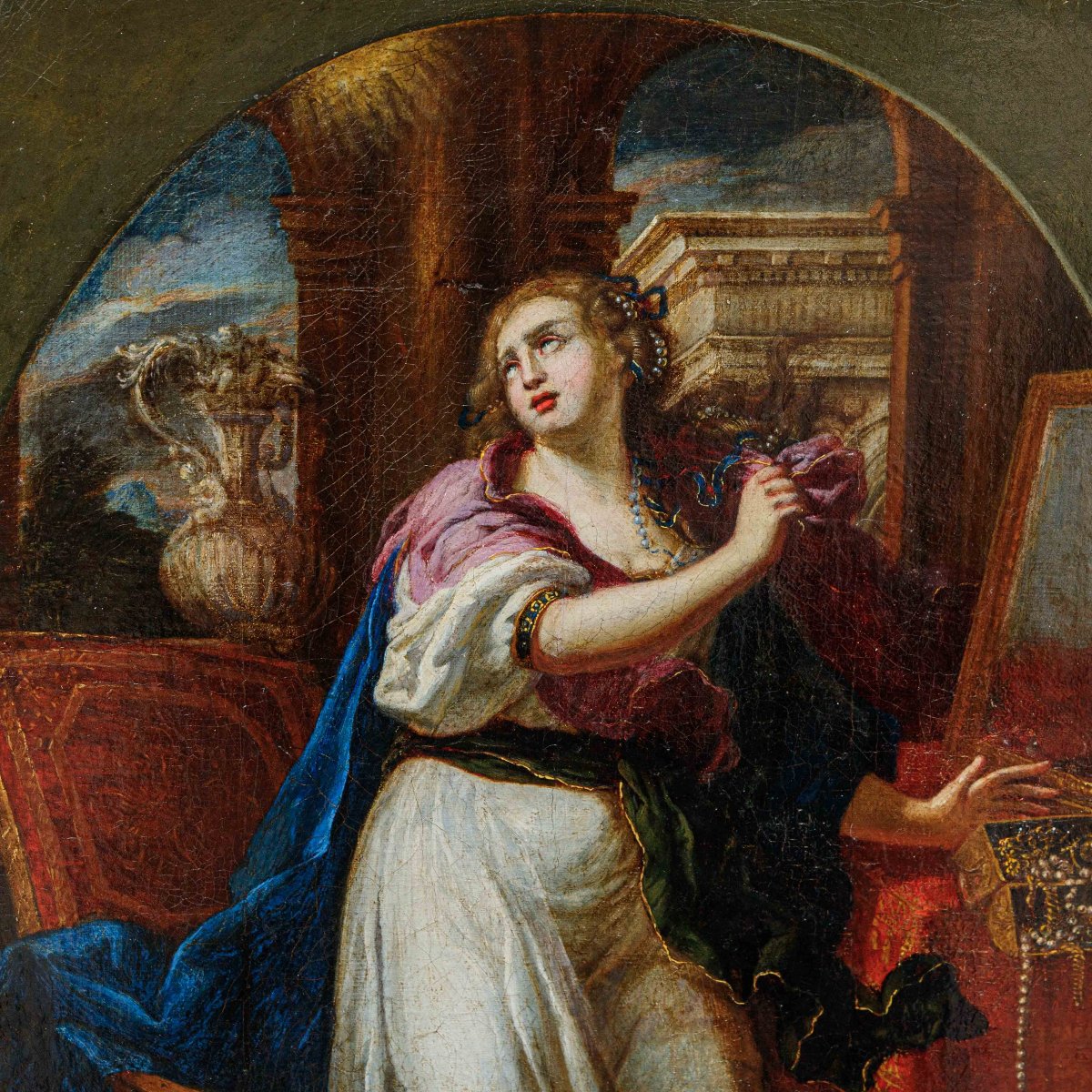 Seguace di Baldassarre Franceschini detto il Volterrano (1611 – 1690), Maddalena-photo-4