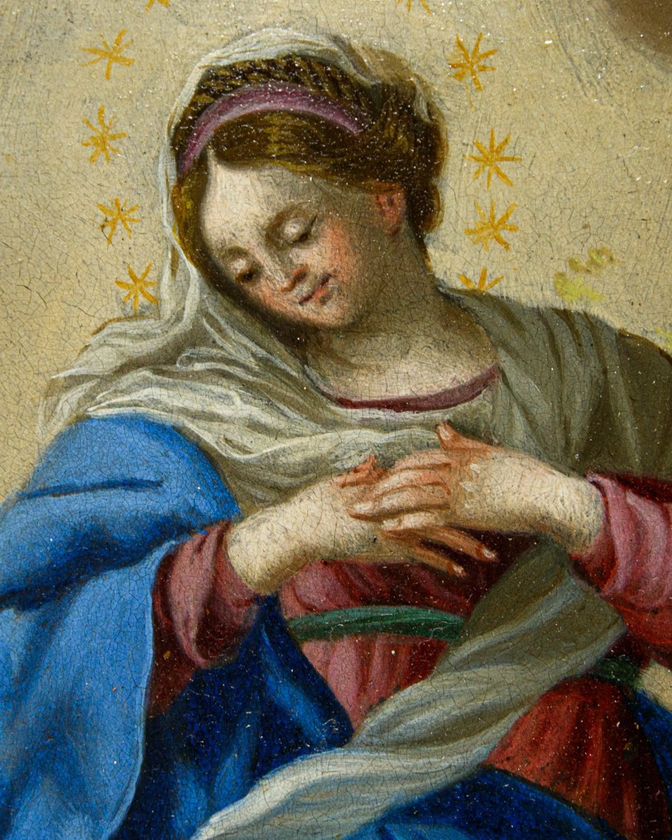 Pittore cortonesco, XVII secolo, Immacolata-photo-3