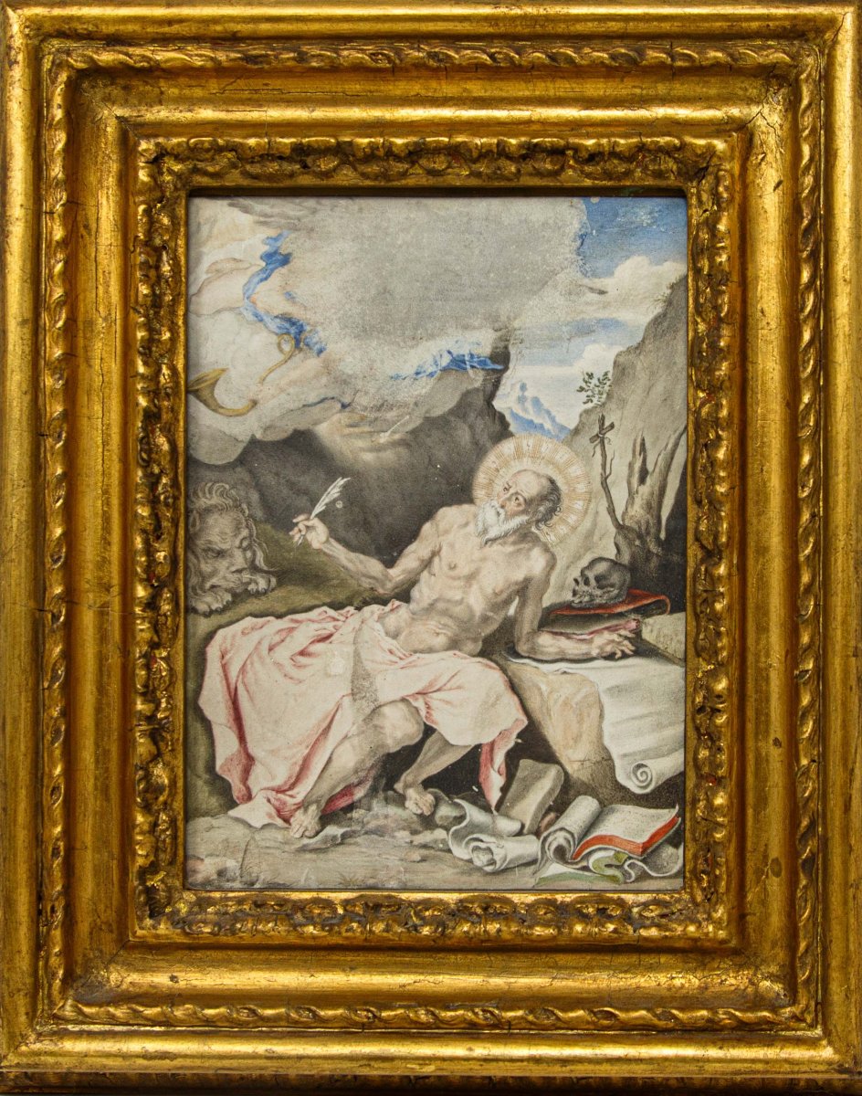 XVII secolo, San Girolamo nel deserto