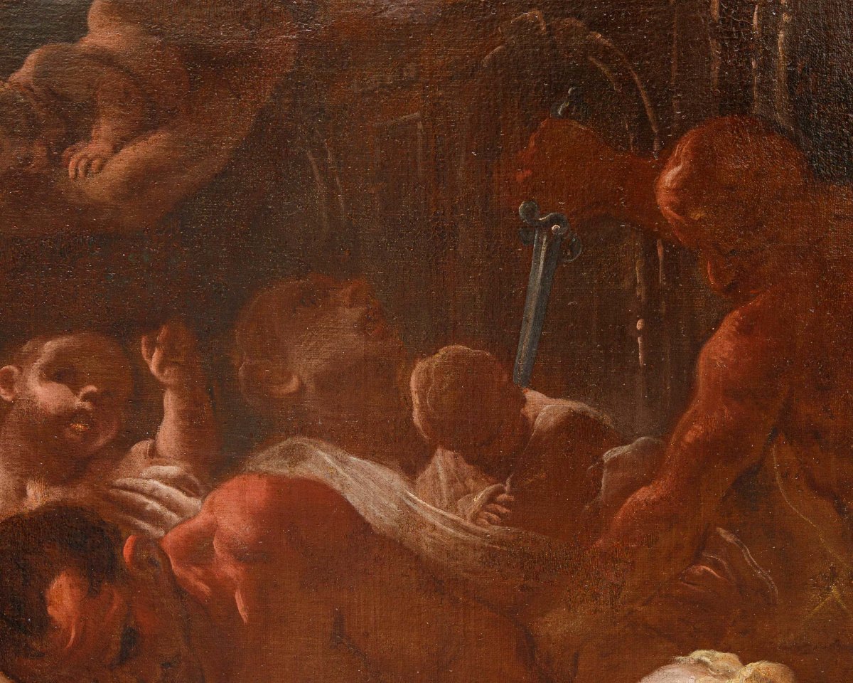 Carlo Preda (Milano, 1651/52 ca. – 1729), La Strage degli Innocenti-photo-1