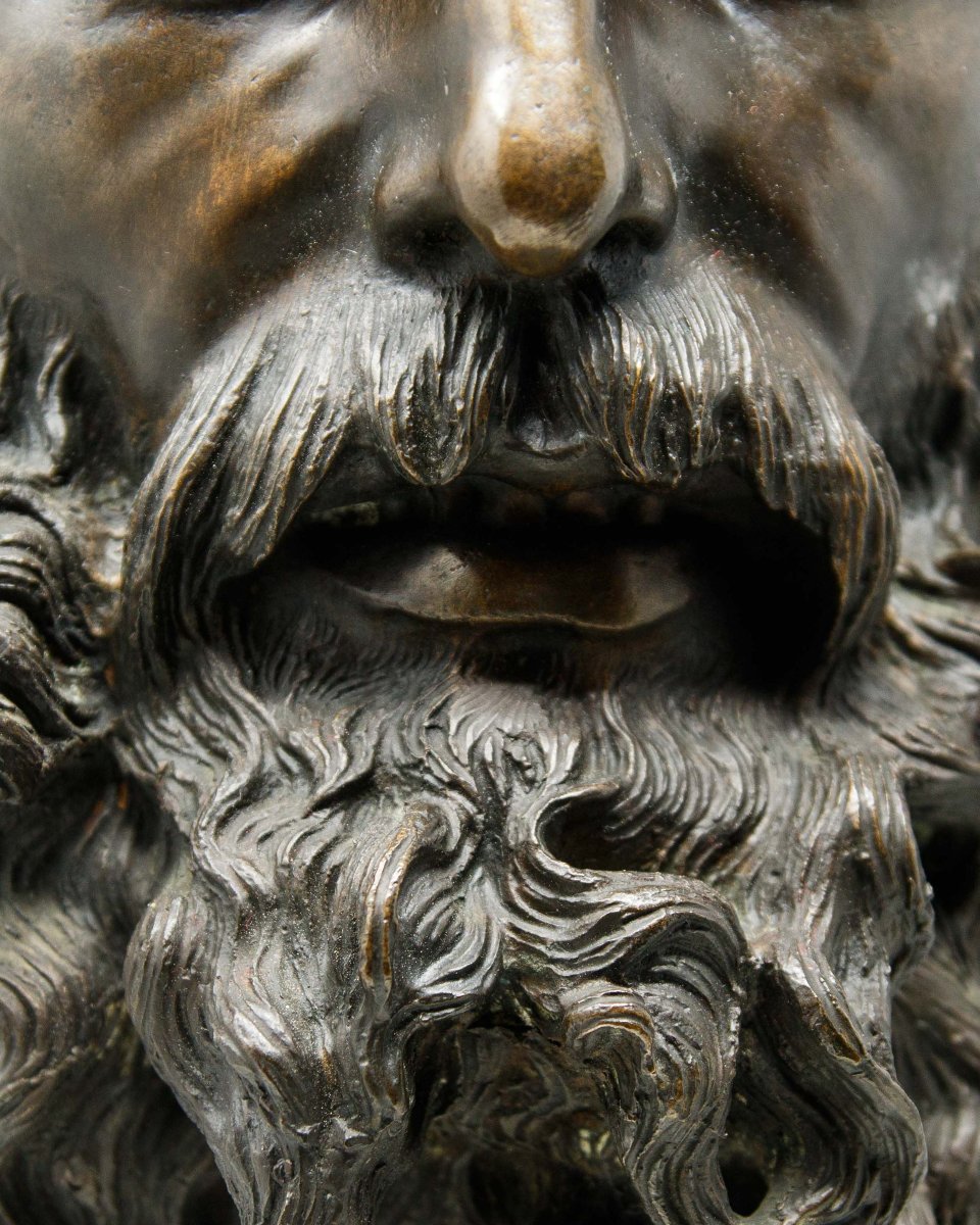 Vincenzo Gemito (Napoli, 1852 – 1929), Busto di filosofo-photo-5