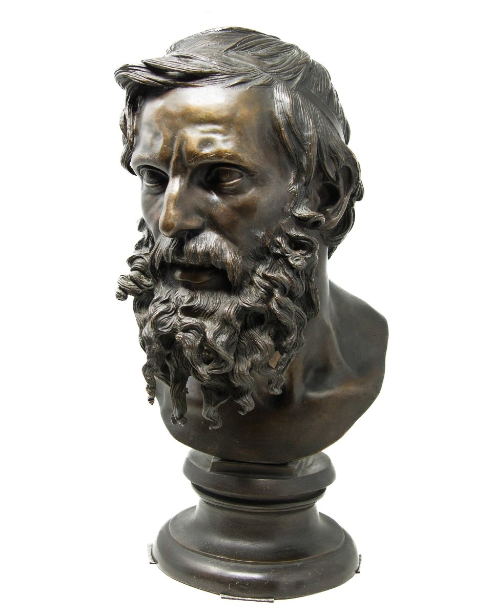 Vincenzo Gemito (Napoli, 1852 – 1929), Busto di filosofo