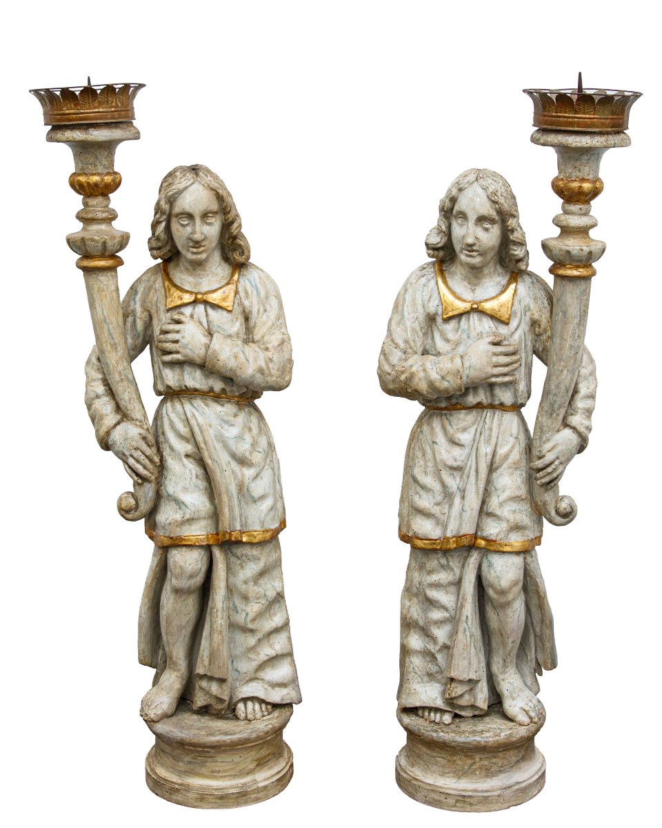 XVII secolo, Angeli reggitorcia