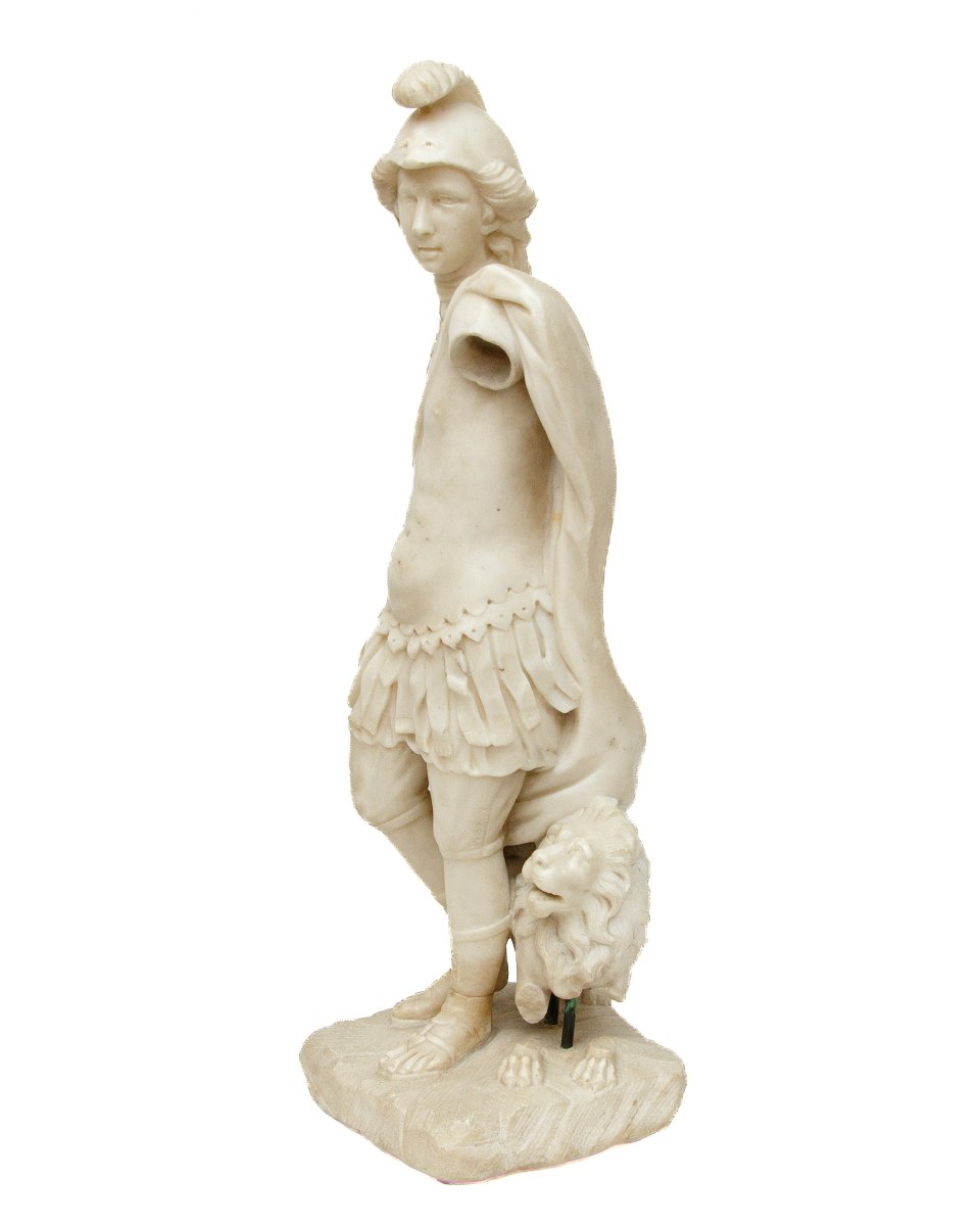 XVI secolo, Figura in armatura con il leone-photo-2