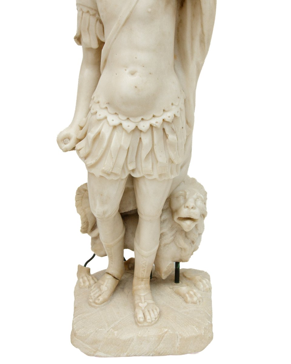 XVI secolo, Figura in armatura con il leone-photo-2