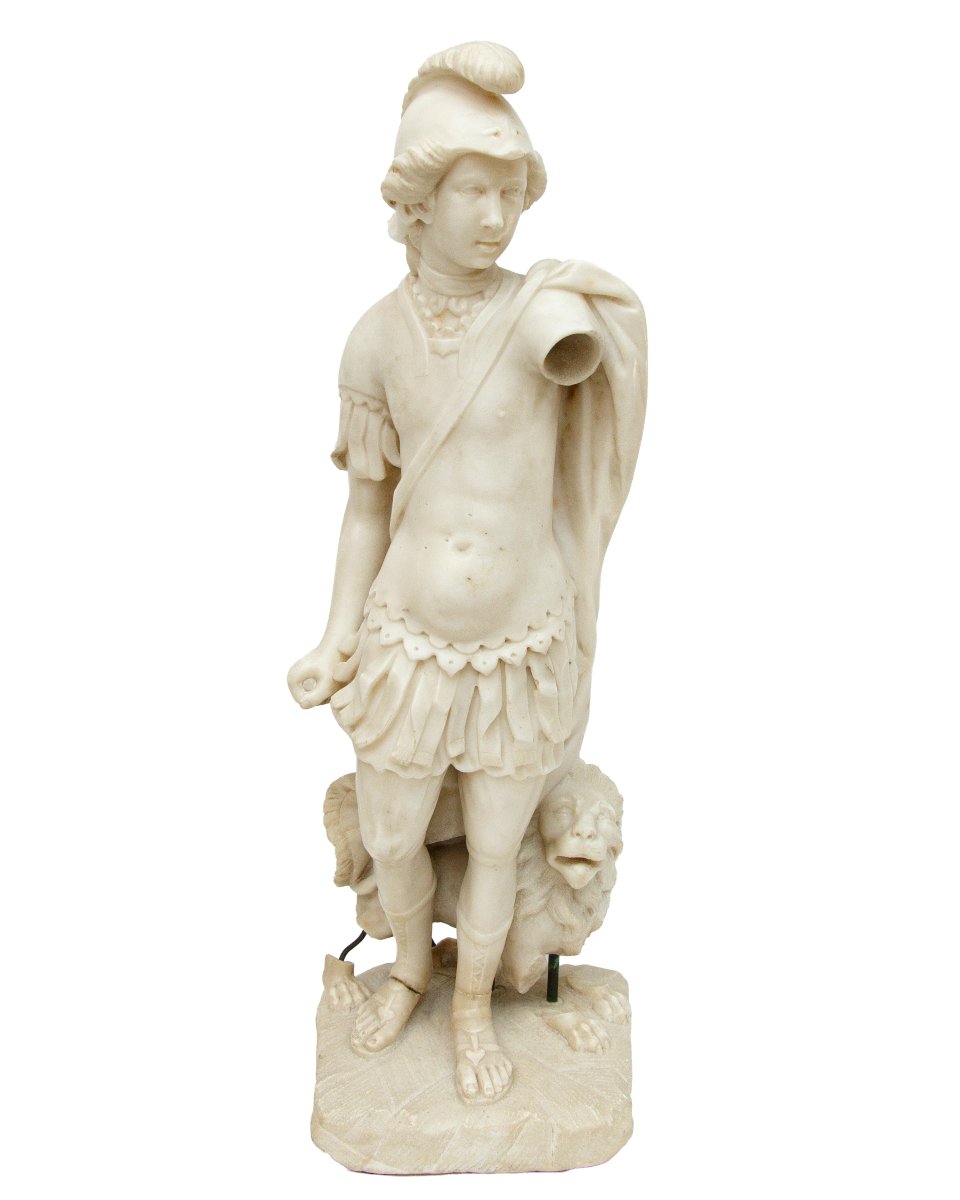 XVI secolo, Figura in armatura con il leone