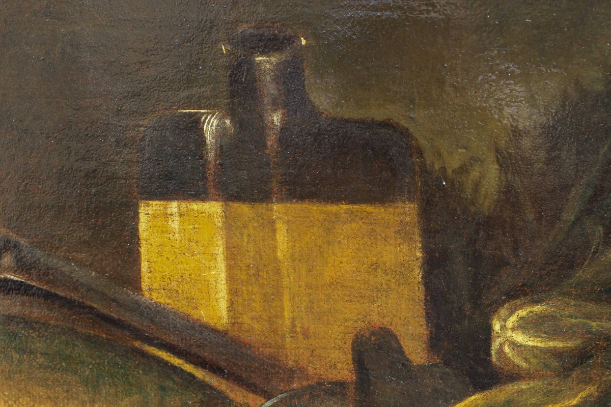 Nicola Levoli (Rimini, 1728 – 1801), attr., Natura morta con pesci e crostacei-photo-1
