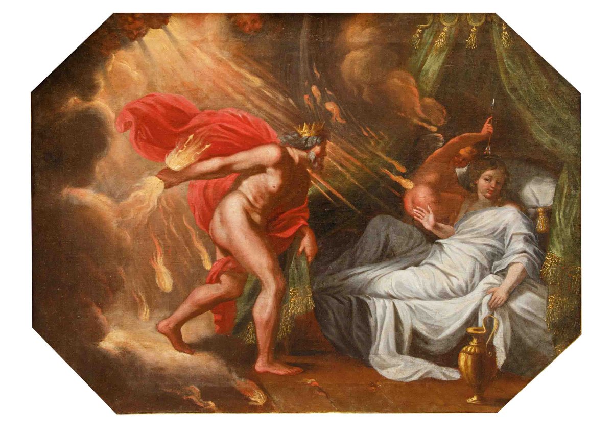 Abraham van Diepenbeeck (1596 – 1675), Giove appare a Semele-photo-2