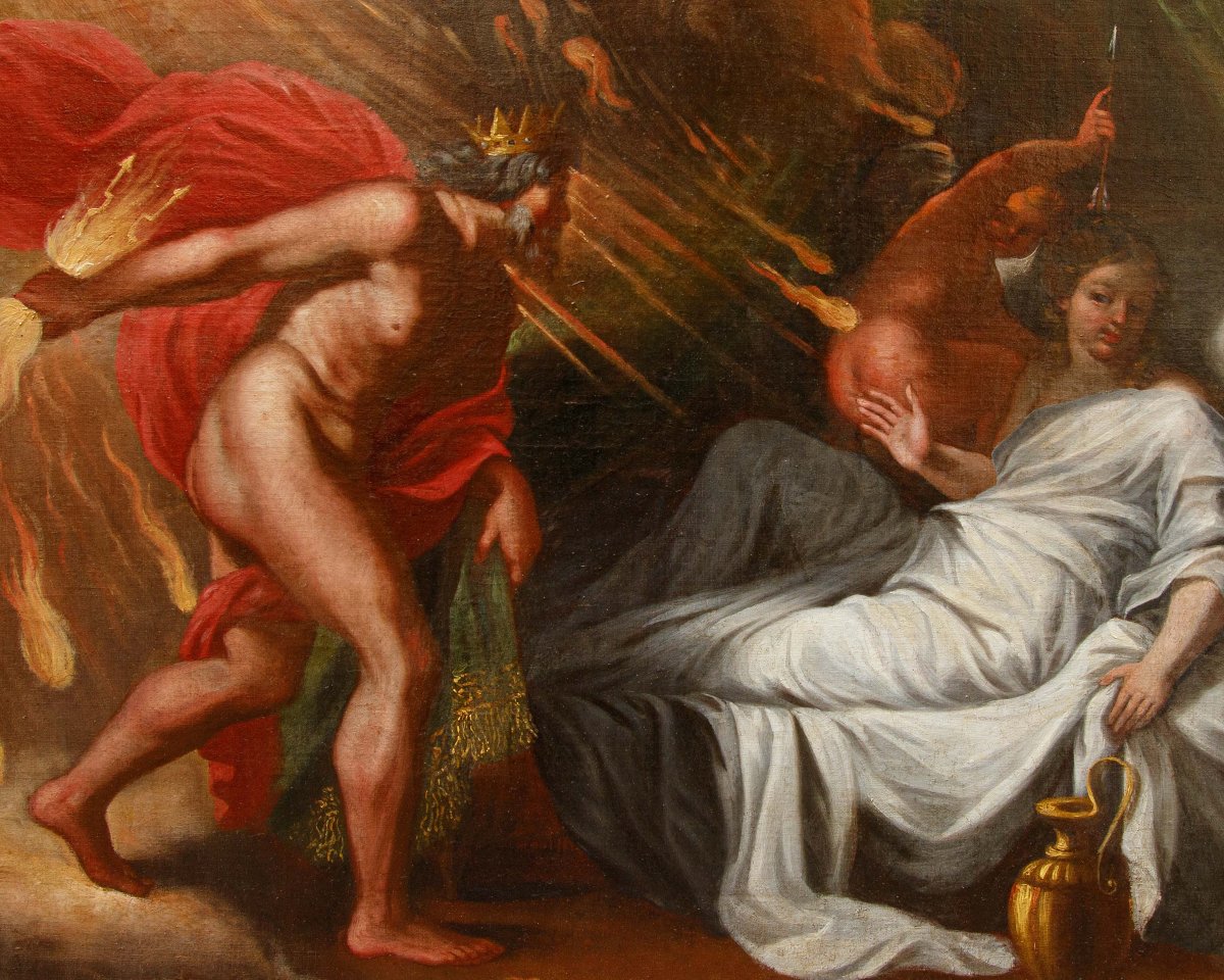 Abraham van Diepenbeeck (1596 – 1675), Giove appare a Semele-photo-4