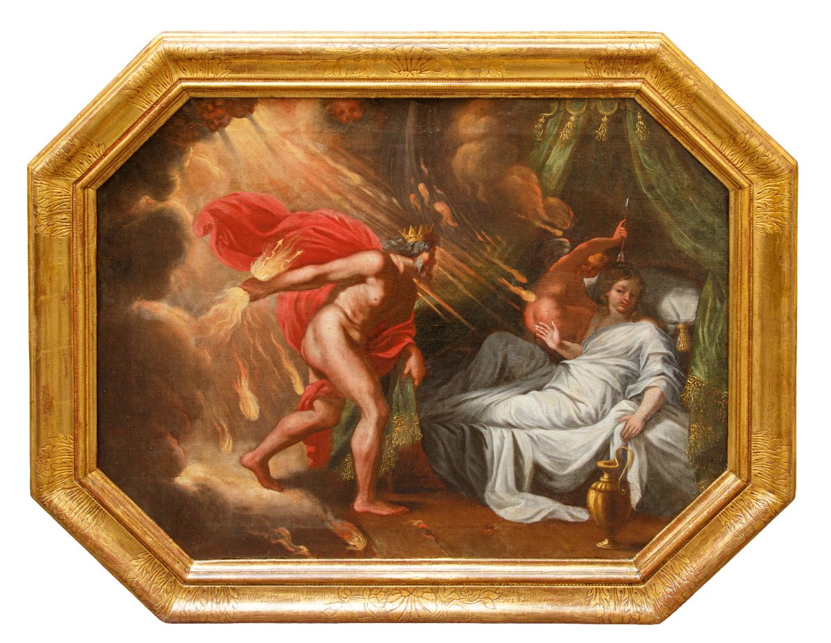 Abraham van Diepenbeeck (1596 – 1675), Giove appare a Semele