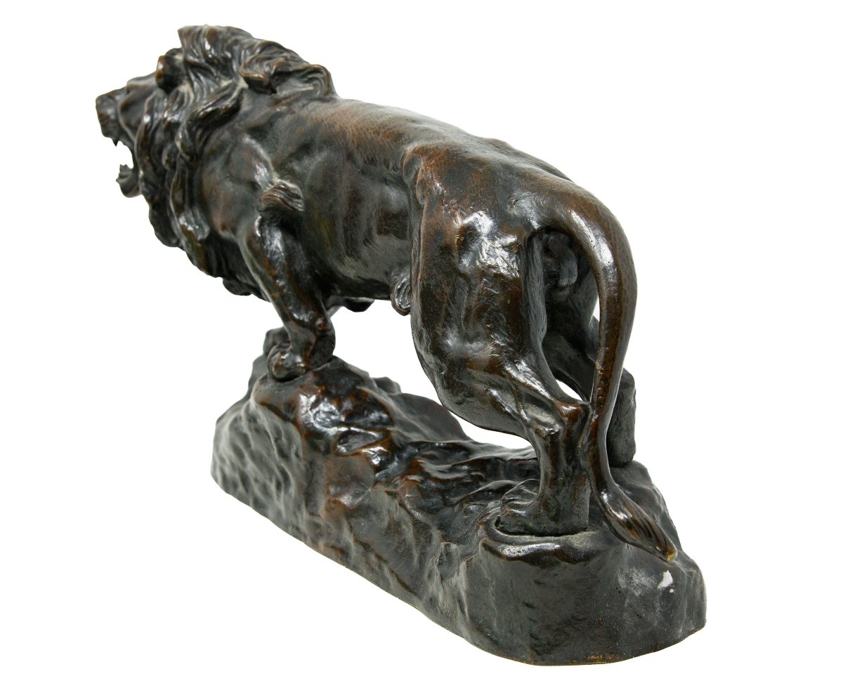 Thomas Francois Cartier (Marsiglia, 1879 - Saint-Vallier, 1936), Leone e pantera-photo-2