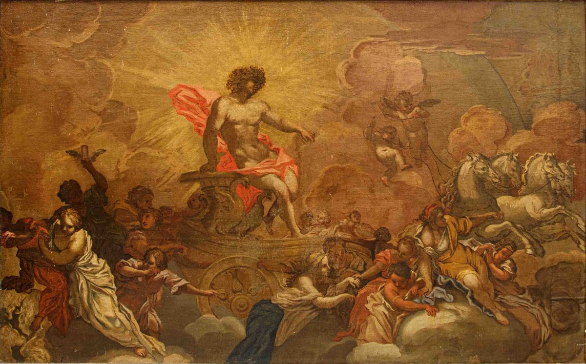 Filippo Comerio (Locate Varesino, 1747 – Milano, 1827), Carro di Apollo-photo-2