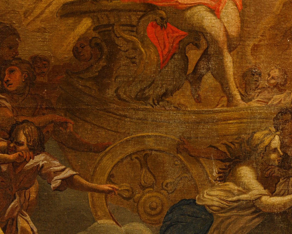 Filippo Comerio (Locate Varesino, 1747 – Milano, 1827), Carro di Apollo-photo-2
