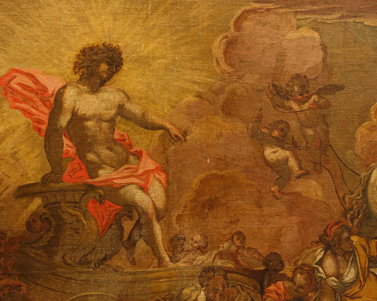 Filippo Comerio (Locate Varesino, 1747 – Milano, 1827), Carro di Apollo-photo-4