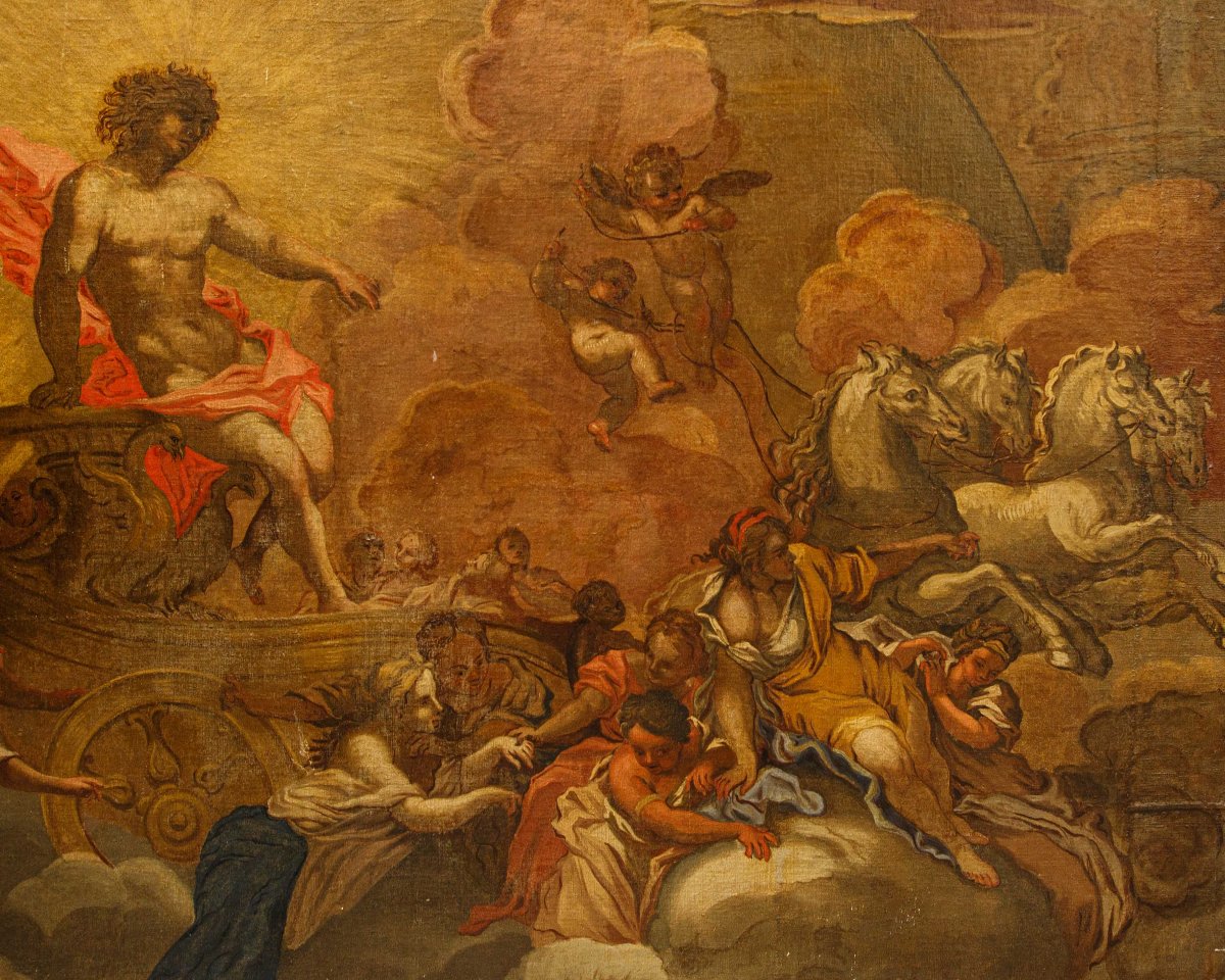 Filippo Comerio (Locate Varesino, 1747 – Milano, 1827), Carro di Apollo-photo-7