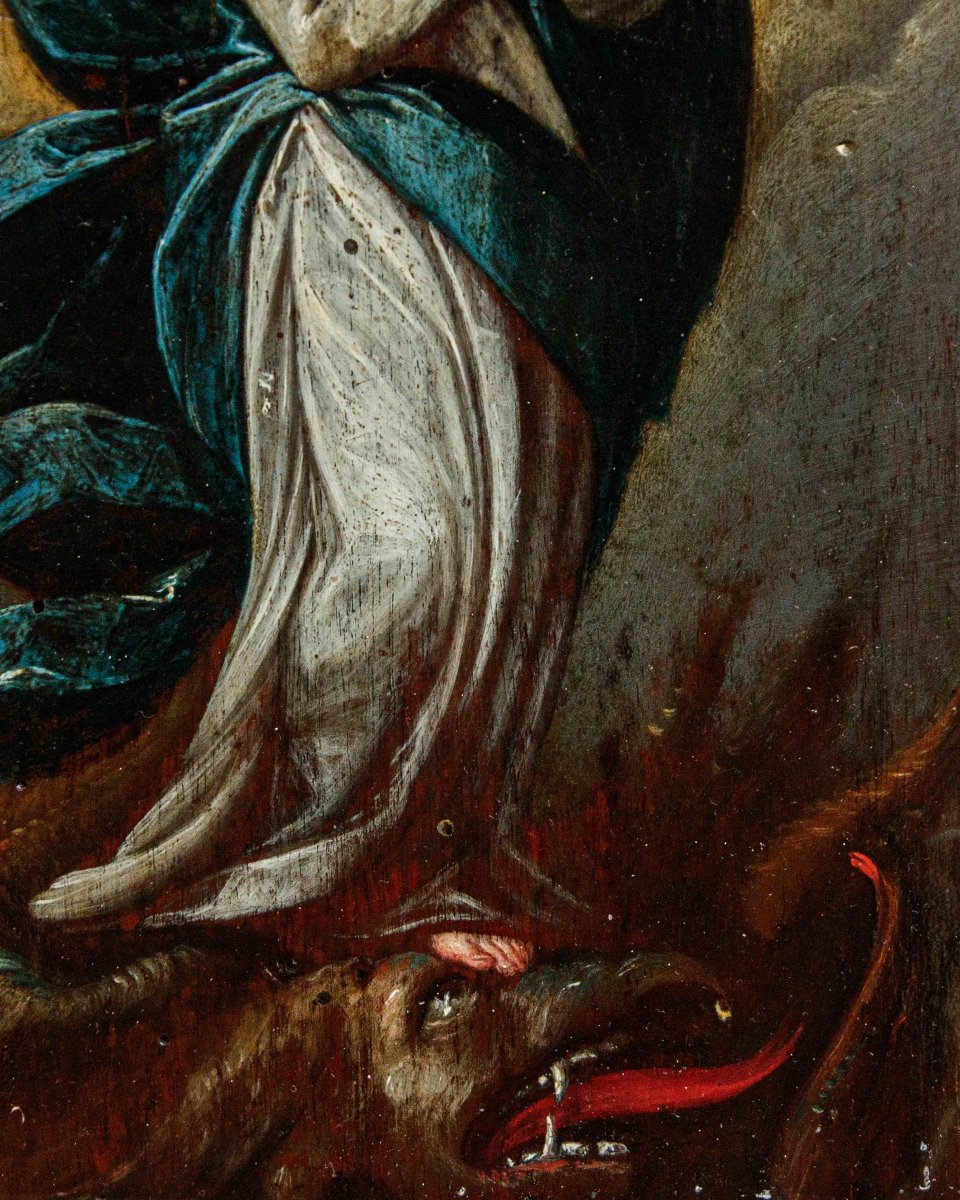 Bottega di Carlo Francesco Nuvolone (Milano, 1609  - 1662), Immacolata-photo-3