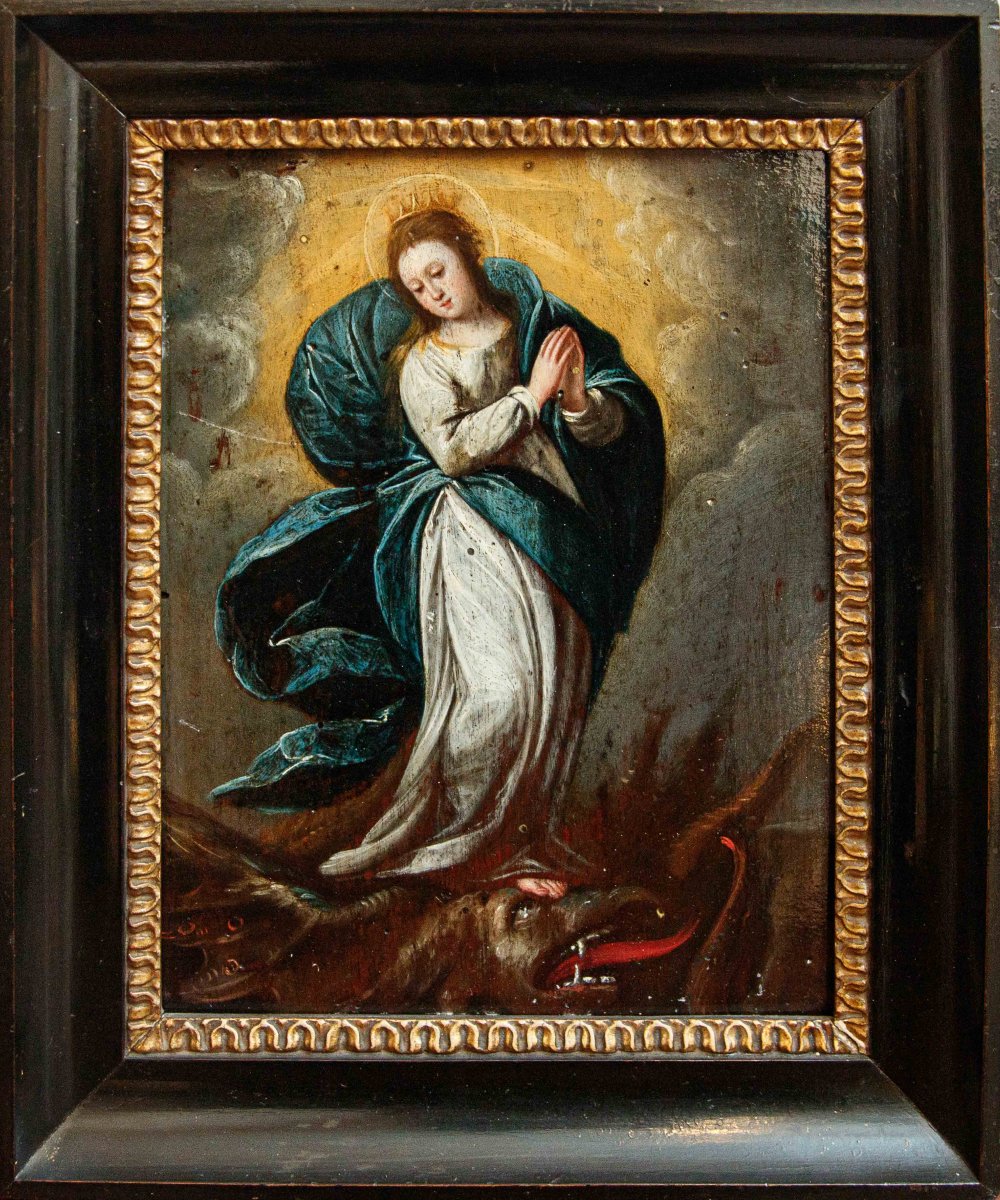 Bottega di Carlo Francesco Nuvolone (Milano, 1609  - 1662), Immacolata