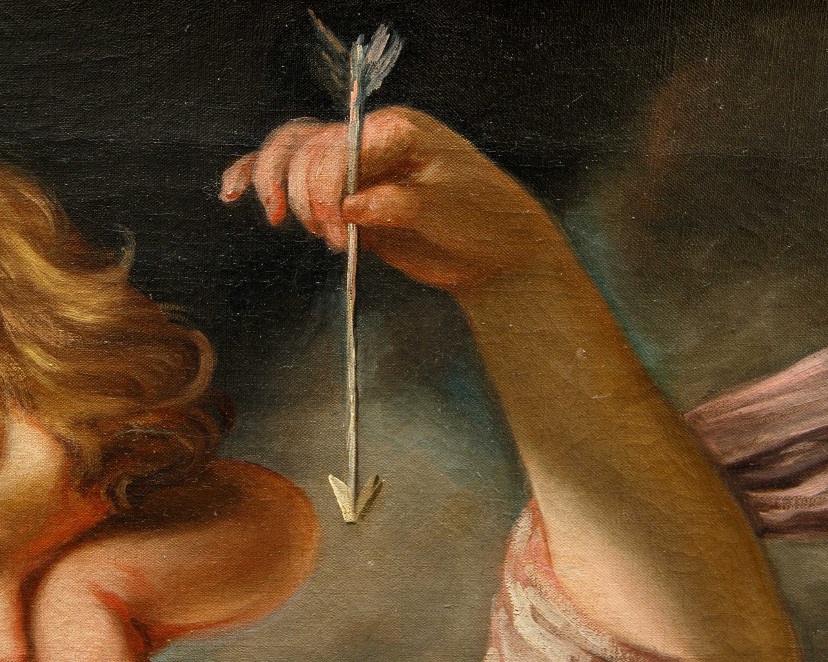 Joshua Reynolds (Plympton, 1723 – Londra, 1792), Seguace di, Educazione di Cupido-photo-1