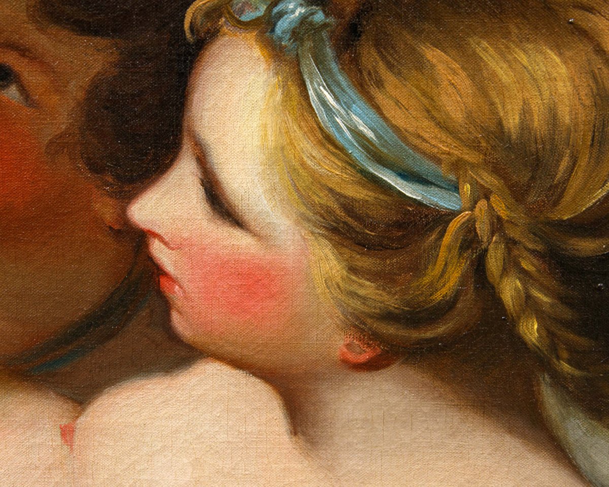 Joshua Reynolds (Plympton, 1723 – Londra, 1792), Seguace di, Educazione di Cupido-photo-5