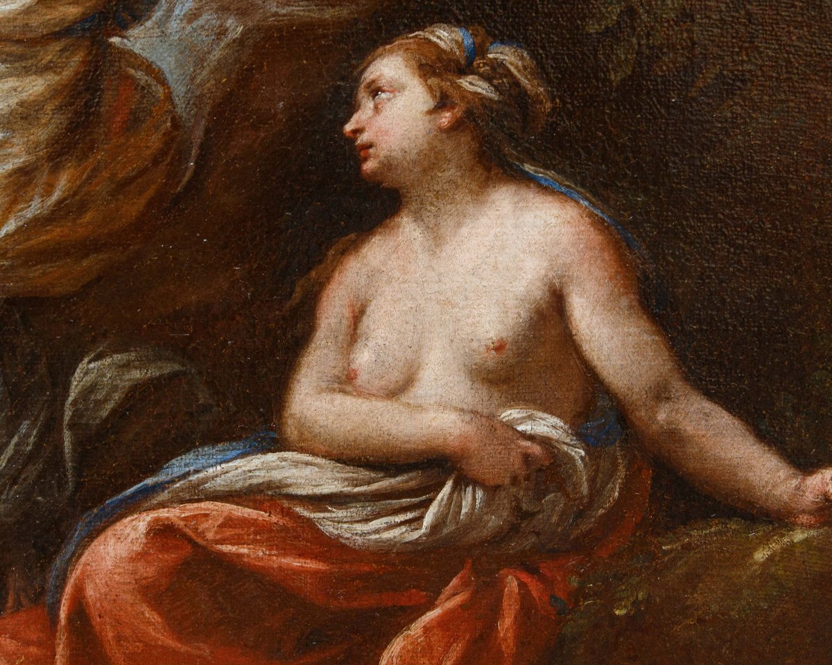 Carlo Francesco Nuolone (Milano, 1609 – 1662), L’apparizione dell’angelo ad Agar e Ismaele-photo-4