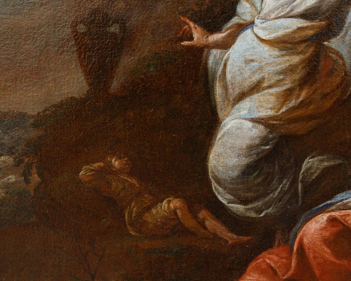 Carlo Francesco Nuolone (Milano, 1609 – 1662), L’apparizione dell’angelo ad Agar e Ismaele-photo-2