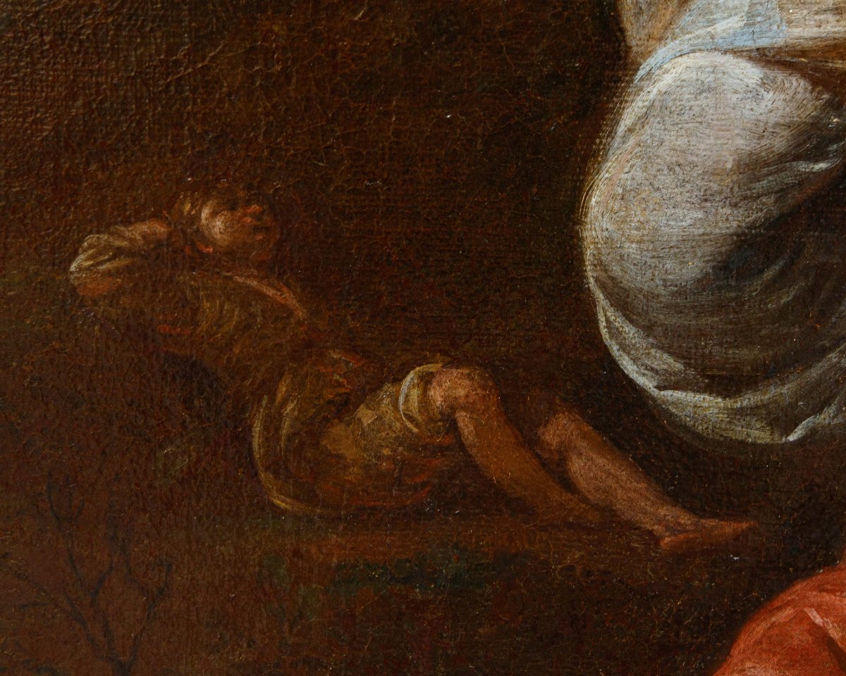 Carlo Francesco Nuolone (Milano, 1609 – 1662), L’apparizione dell’angelo ad Agar e Ismaele-photo-7