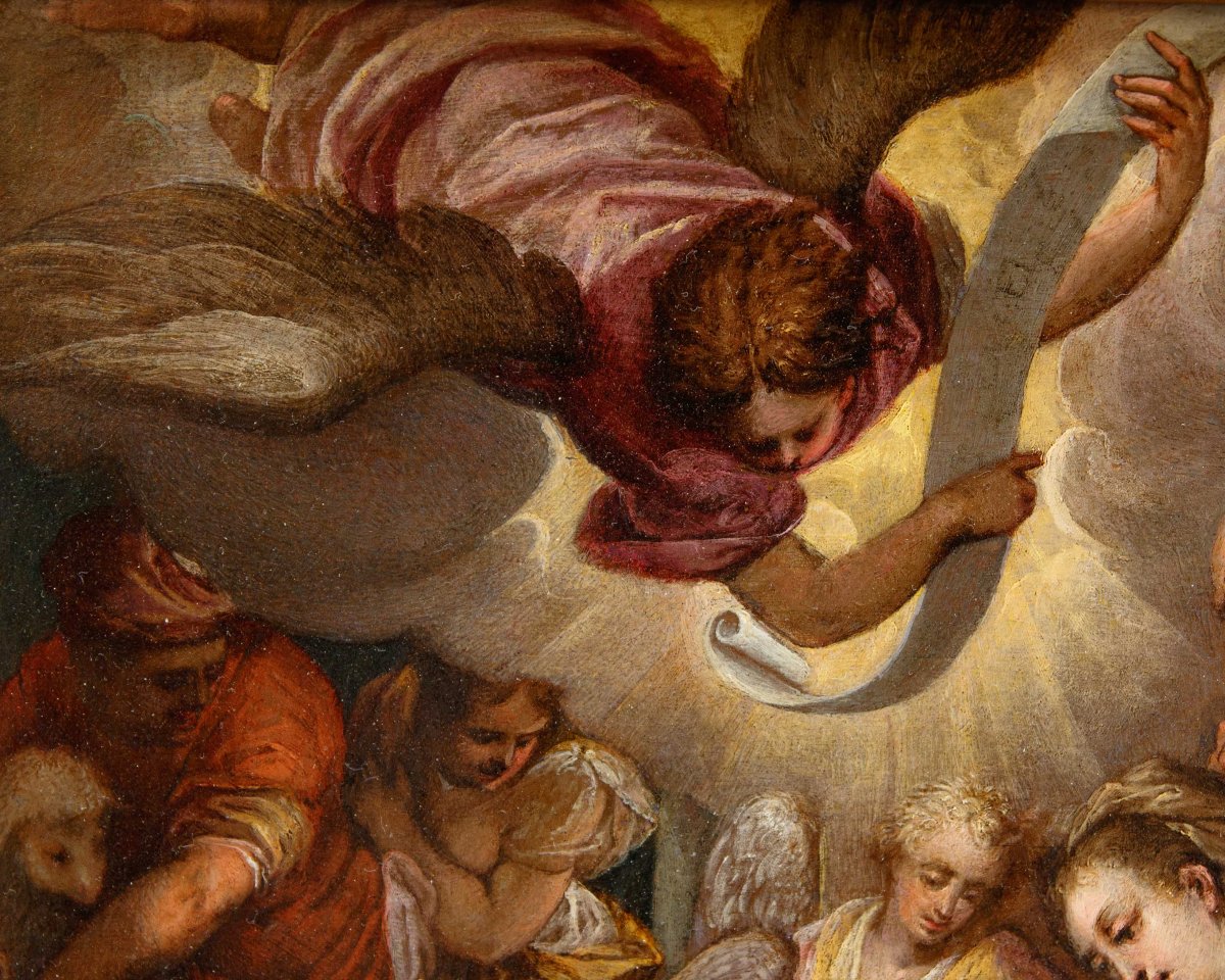 Ultimo quarto del XVI secolo, Adorazione dei pastori-photo-4