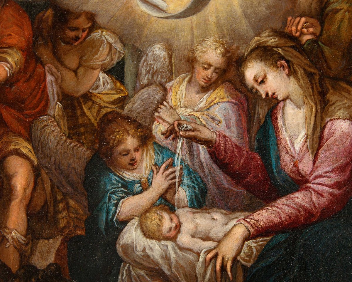 Ultimo quarto del XVI secolo, Adorazione dei pastori-photo-1