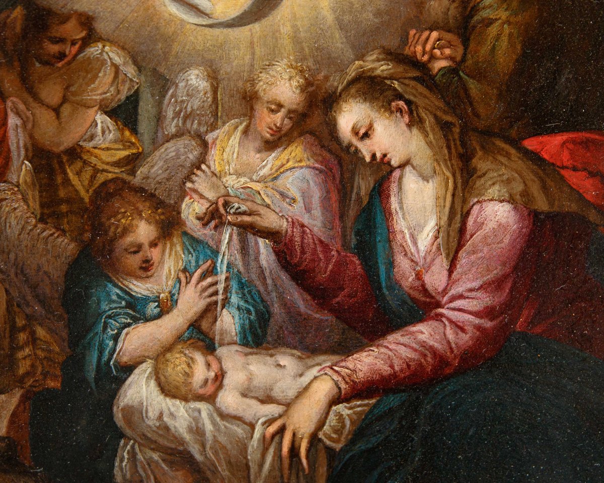 Ultimo quarto del XVI secolo, Adorazione dei pastori-photo-2