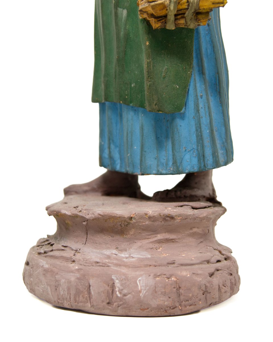 Caltagirone, fine del XVIII secolo, bottega Bongiovanni Vaccaro, Figure del presepe-photo-4