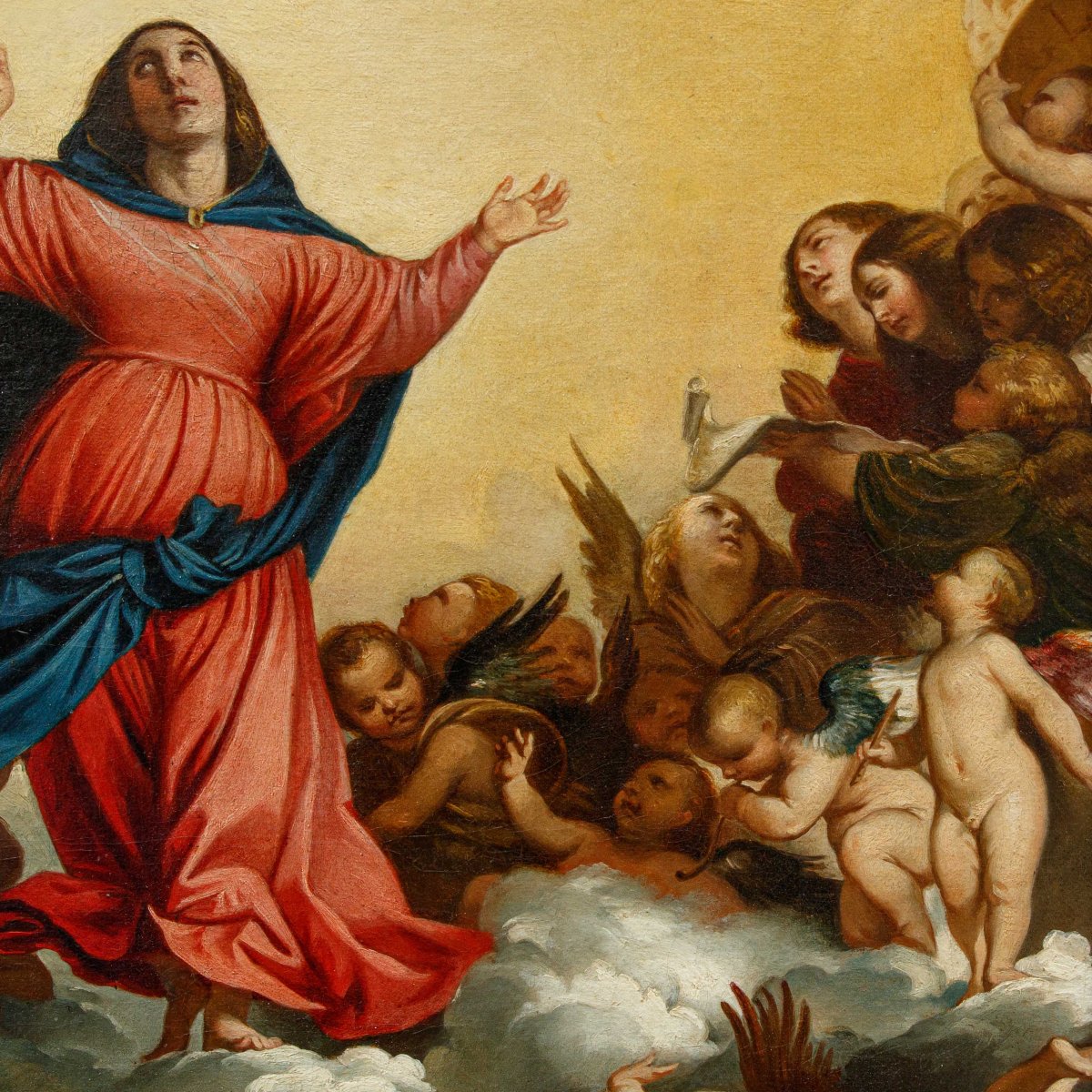 XIX secolo, da Tiziano Vecellio (Pieve di Cadore, 1488/1490 – Venezia, 27 agosto 1576), Assunta-photo-5