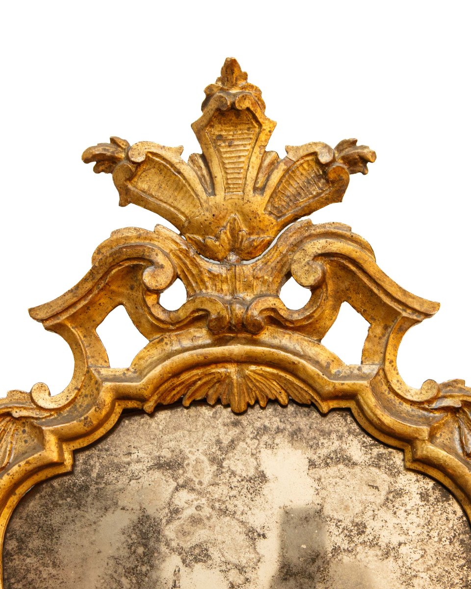 XVIII secolo. Coppia di specchiere-photo-2