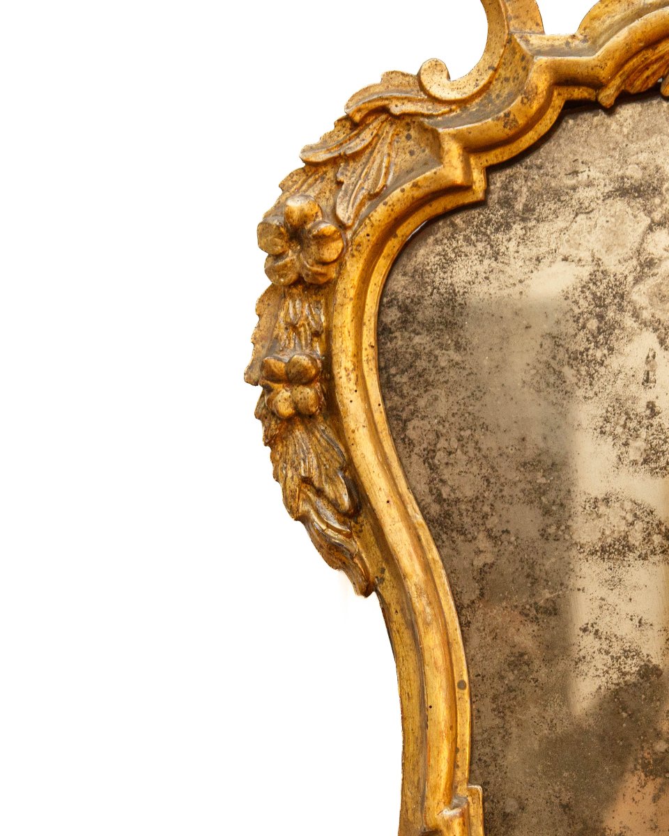 XVIII secolo. Coppia di specchiere-photo-7