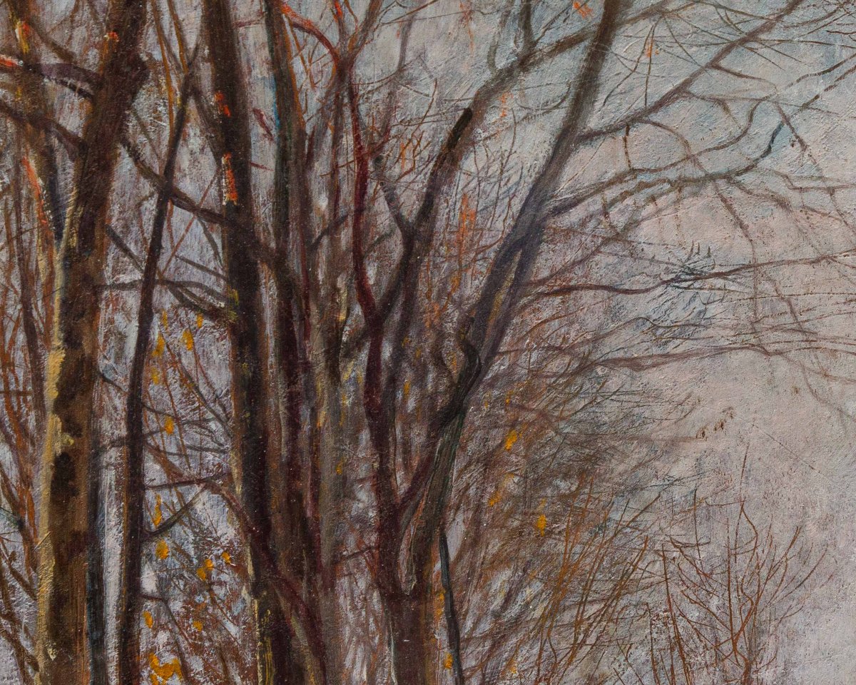 Licinio Barzanti (Forlì, 29 ottobre 1857 – Como, 4 dicembre 1944), Paesaggio innevato-photo-5